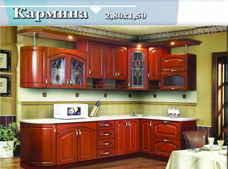 кухня угловая «кармина» в Рязани