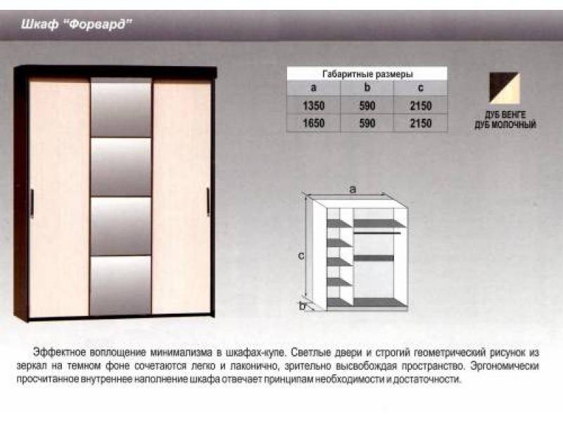 шкаф - купе форвард в Рязани