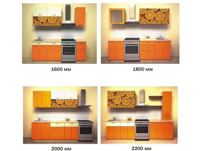 кухонный гарнитур апельсин в Рязани