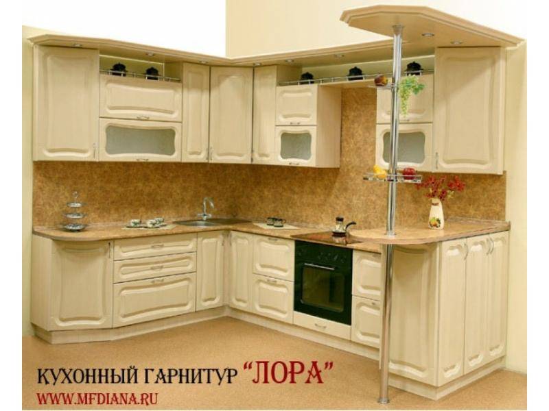 кухня угловая лора в Рязани