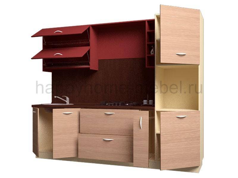 небольшая готовая кухня life wood 3 2600 в Рязани