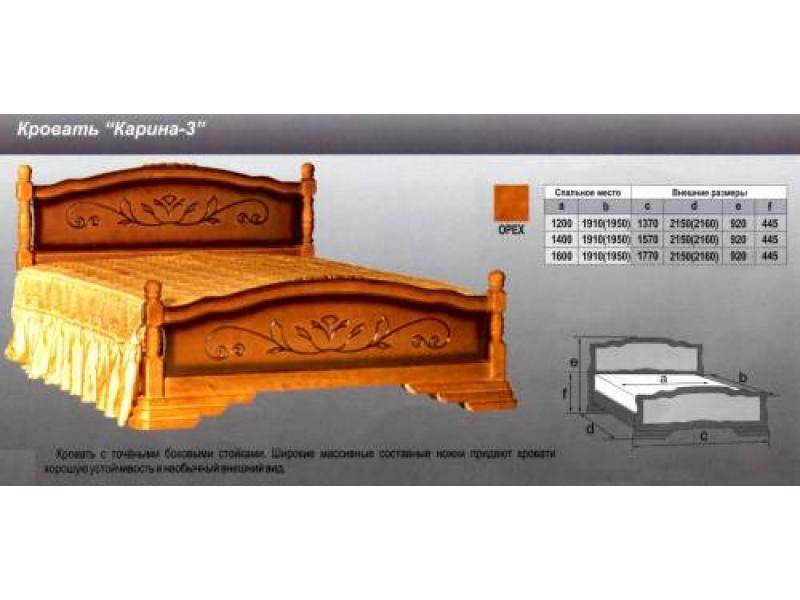 кровать карина 3 в Рязани