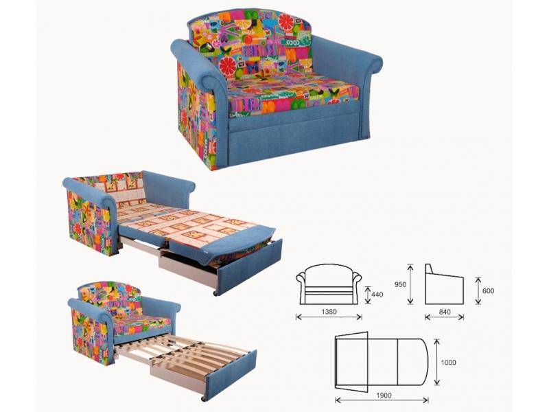диван детский малютка в Рязани