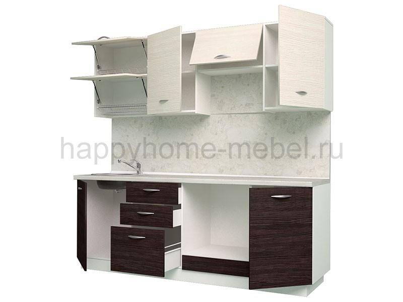 готовая прямая кухня life wood-1 2200 в Рязани