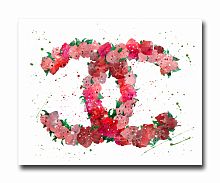 постер coco flowers a4 в Рязани