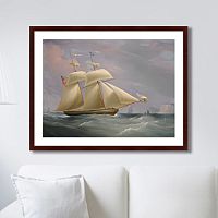 картина: the topsail schooner, 1838г. в Рязани