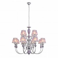 подвесная люстра st luce lilium sl175.103.12 розовая в Рязани