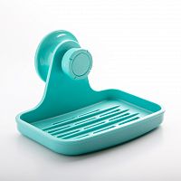 мыльница для душа настенная flex ярко-голубая в Рязани