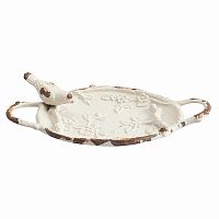 декоративное блюдо pewter dish серое в Рязани