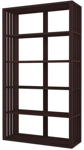 стеллаж открытый dilan black 120х40х212см в Рязани
