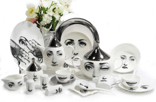 столовый сервиз пьеро форназетти silver faces в Рязани