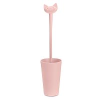 ёршик для унитаза miaou, розовый в Рязани