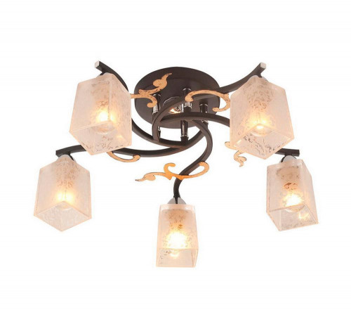 потолочная люстра idlamp edda 206/5pf-blackchrome в Рязани