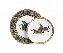 комплект тарелок antique (темная) в Рязани