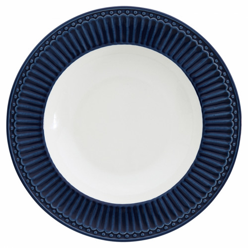 глубокая тарелка alice dark blue в Рязани
