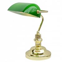 настольная лампа arte lamp banker a2491lt-1go в Рязани