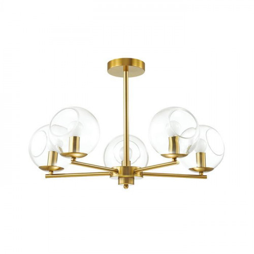 потолочная люстра lumion blair 3769/5c латунь в Рязани