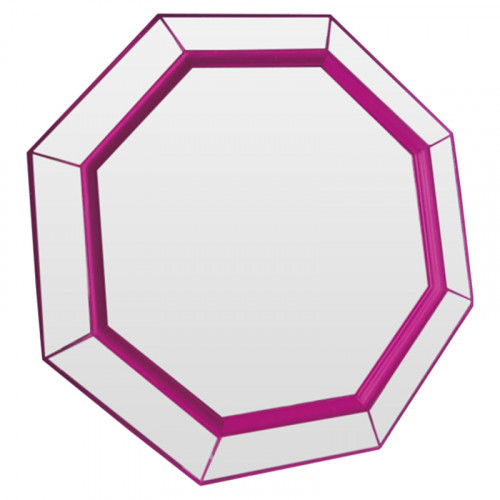 зеркало венецианское восьмиугольное розовое flirting в Рязани