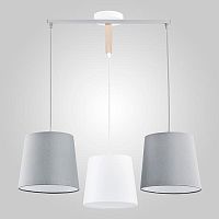 подвесная люстра tk lighting 1279 balance серая в Рязани