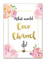 постер coco chanel а3 в Рязани