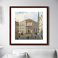 картина: view of the riga stock exchange, 1880г. в Рязани