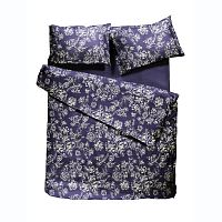 комплект постельного белья decoflux сатин 2 семейный peony indigo в Рязани