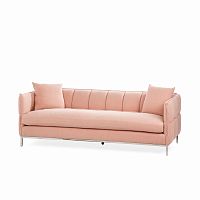 диван casper sofa прямой розовый в Рязани