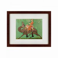 картина: kunwar himmat ramji rides a camel, 1850 в Рязани