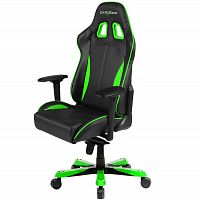 кресло геймерское dxracer king ks57 черно-зеленое в Рязани