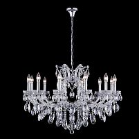 подвесная люстра crystal lux hollywood sp12 chrome в Рязани