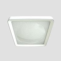 потолочный светодиодный светильник ambrella light orbital crystal sand fs1216 wh/wh 72w+29w d500*500 в Рязани