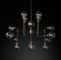 люстра bistro 16 черная, бронза в Рязани