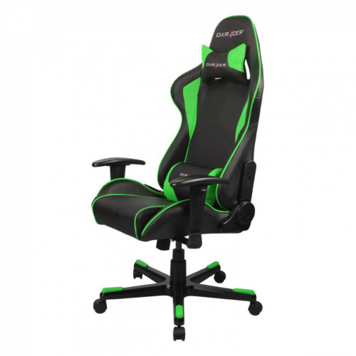 кресло геймерское dxracer черно-зеленое в Рязани