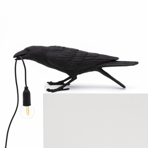 настольная лампа bird black playing от seletti в Рязани