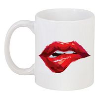 кружка с рисунком lips в Рязани