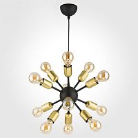 подвесная люстра tk lighting 1469 estrella black в Рязани