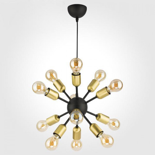 подвесная люстра tk lighting 1469 estrella black в Рязани