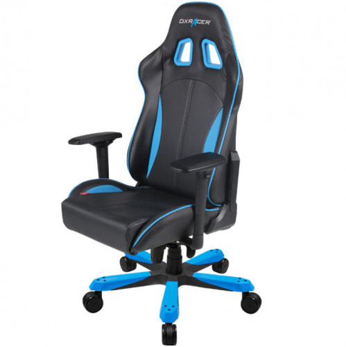 кресло геймерское dxracer king ks57 черно-синее в Рязани