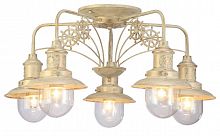 потолочная люстра arte lamp sailor a4524pl-5wg в Рязани