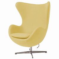 кресло egg chair желтое в Рязани