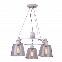 подвесная люстра arte lamp passero a4289lm-3wh в Рязани