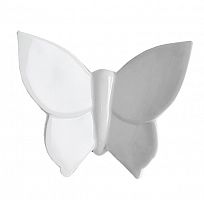 декоративная бабочка butterfly (белая) h14 (12*14*5) в Рязани