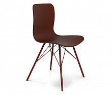 стул dsr коричневый s40 (eames style) в Рязани