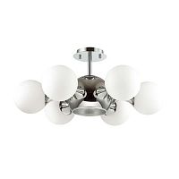 потолочная люстра odeon light miolla 3972/7c белая в Рязани