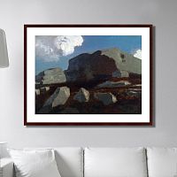 картина: landscape with rocks, near royan, 1875г. в Рязани