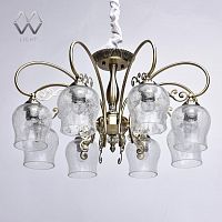 потолочная люстра mw-light моника 372011808 бронза в Рязани