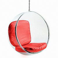 кресло bubble chair красное в Рязани