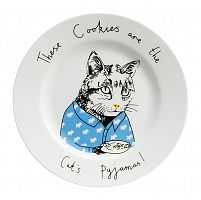 тарелка these cookies are the cat's pyjamas в Рязани