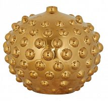 ваза настольная nucleus round gold small в Рязани