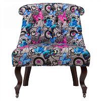 кресло мягкое amelie french country chair бабочки в Рязани